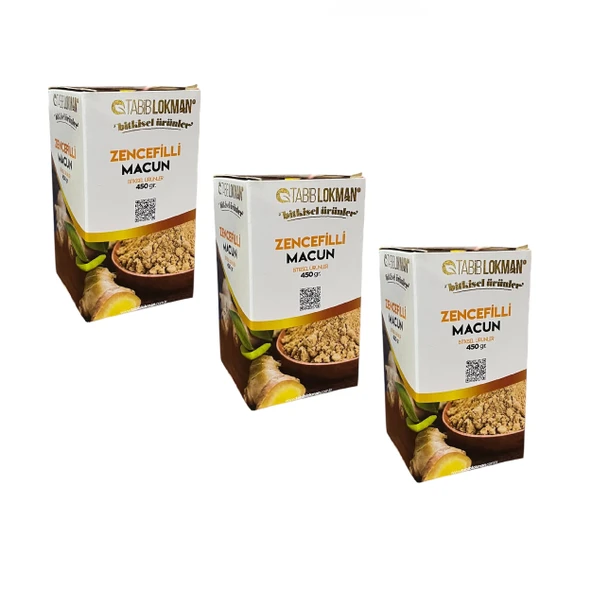 Tabib Lokman Zencefilli Macun 450 G 3Adet ürün görseli 1