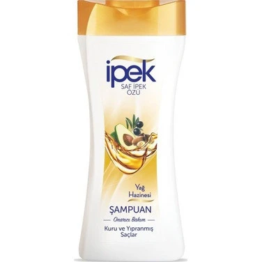 İpek Şampuan Yağ Hazinesi Kuru ve Yıpranmış Saçlar 480 ml ürün görseli 1