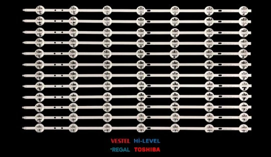 Vestel 55ca9500, 55ca9550, Philips 55pus8700/12, B55c 9593 6s,  A55c 9593 6s, Arçelik  A55c 9593 5s1, B55c 9593 5s1,  55 Flx 9595 Bp Led Bar ürün görseli 1
