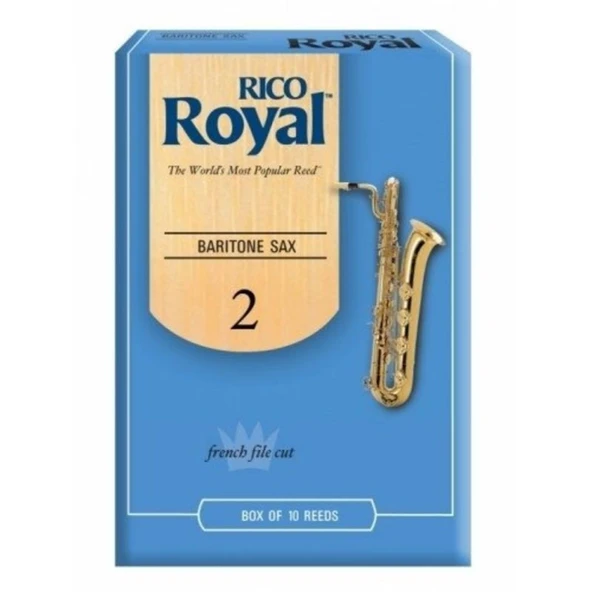 D\'Addario Woodwinds Royal RLB1020 Bariton Saksafon Kamışı No:2 ürün görseli 1