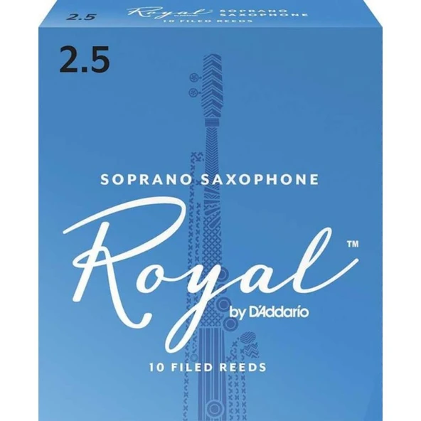 D\'Addario Woodwinds Royal RIB1025 Soprano Saksafon Kamışı No:2.5 ürün görseli 1