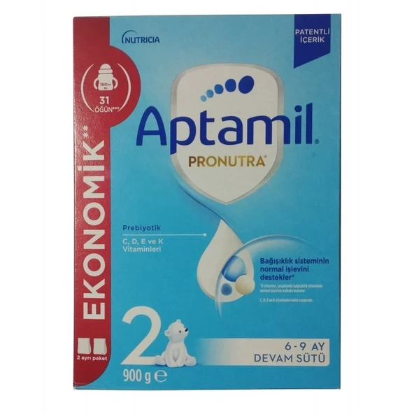 APTAMİL PRONUTRA 2 DEVAM SÜTÜ 900 GR 9-12 AY ürün görseli 1