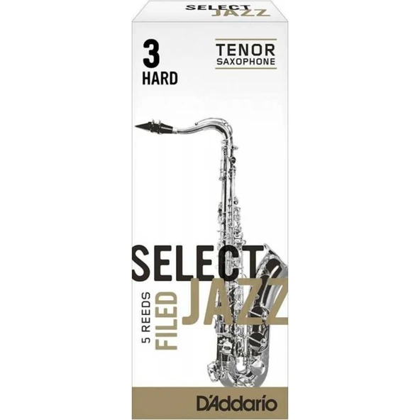 D\'Addario Woodwinds Select Jazz Tenor Saksafon Kamışı No:3 Hard ürün görseli 1
