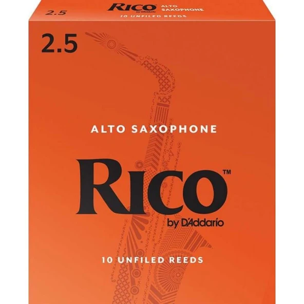 D\'Addario Woodwinds Rico RJA1025 Alto Saksafon Kamışı No:2.5 ürün görseli 1