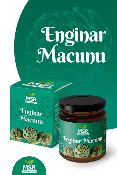 Msr Bitkisel Enginar Macunu 240 gr - Resim 4