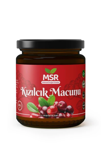 Msr Bitkisel Kızılcık Macunu 240 Gr ürün görseli 1