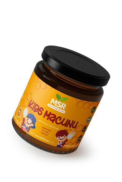 MSR BİTKİSEL DOGAL ÜRÜNLER  Kids Macunu 240g - Resim 4