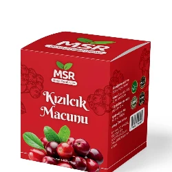 Msr Bitkisel Kızılcık Macunu 240 Gr - Resim 3