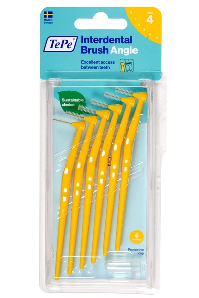 Tepe Angel Arayüz Fırçası Sarı 0.7 mm 6 lı ürün görseli 1