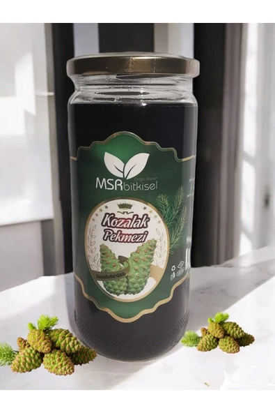 MSR BİTKİSEL DOGAL ÜRÜNLER Kozalak Pekmezi 640g ürün görseli 1