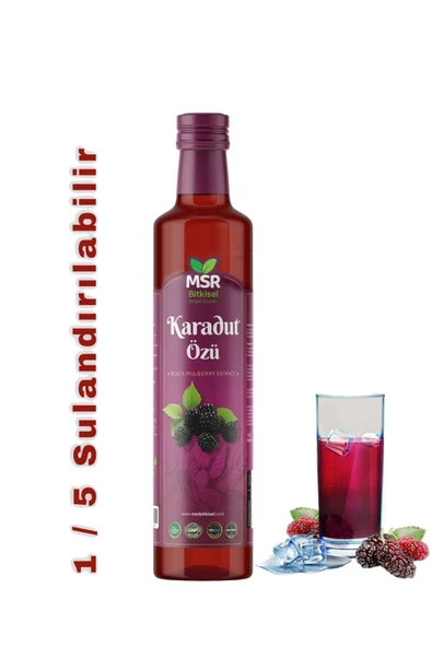 MSR BİTKİSEL DOGAL ÜRÜNLER Karadut Özü 700g ürün görseli 1