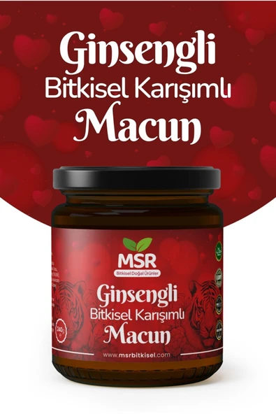 Ginsengli (KUVVET PERFORMANS) Macunu 240g - Resim 3