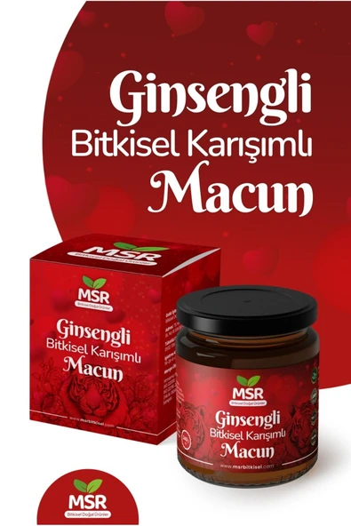 Ginsengli (KUVVET PERFORMANS) Macunu 240g - Resim 2