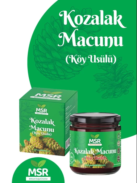 MSR BİTKİSEL DOGAL ÜRÜNLER Kozalak Macunu 240g ürün görseli 1