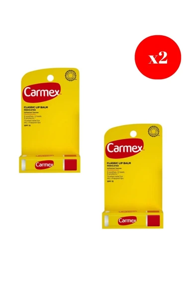 Carmex Classic Lip Balm Medicated 4,25 Gr X2 ADET ürün görseli 1