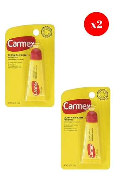 Carmex Classic Lip Balm Medicated 10 Gr X2 ADET ürün görseli 1