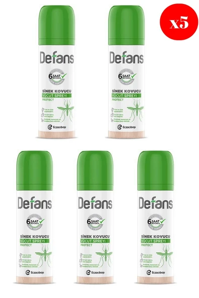 Defans Vücut Spreyi Protect 100ml X5 ADET ürün görseli 1