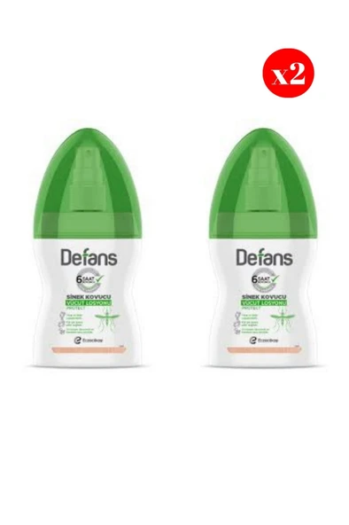 Defans Sinek Kovucu Naturel Vücut Losyonu 100 Ml X2 ADET ürün görseli 1