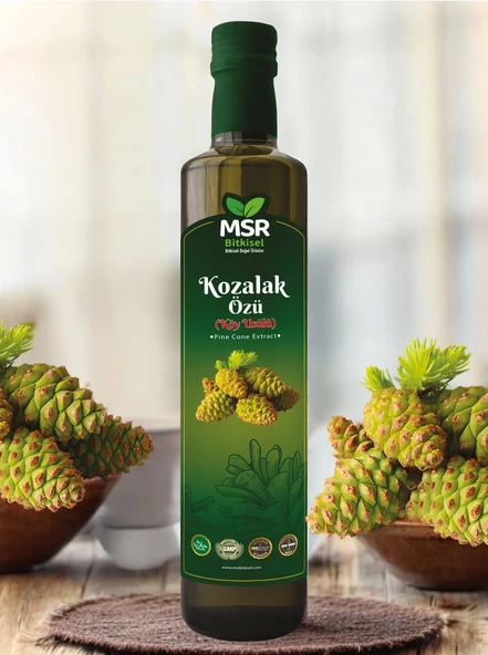 MSR BİTKİSEL DOGAL ÜRÜNLER Kozalak Özü 700g (ŞURUBU) ürün görseli 1