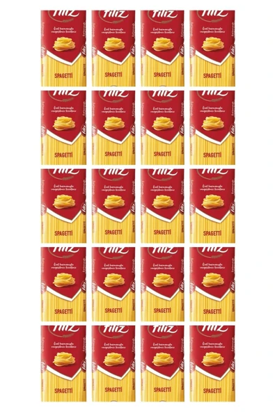 FİLİZ Makarna Spagetti 500 Gr X 20 Adet ürün görseli 1
