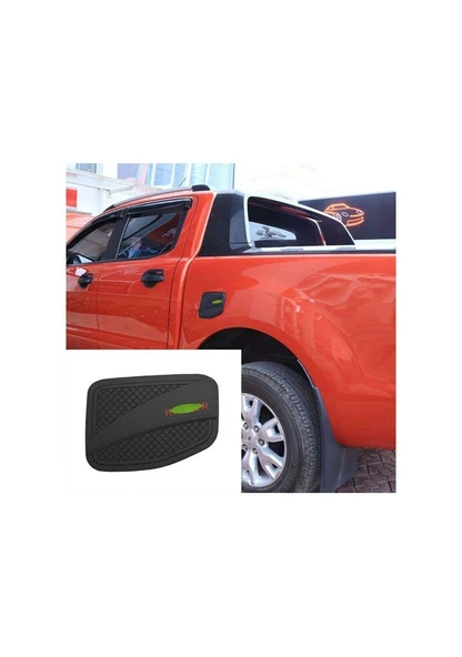 Ford Ranger 2012-2022 Sonrası Depo Kapağı Abs(Plastik) Siyah ürün görseli 1