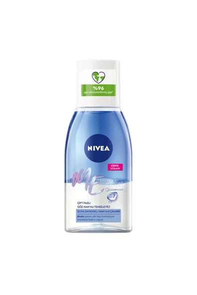 NIVEA Make Up Expert Çift Fazlı Göz Makyaj Temizleyici 125ml ürün görseli 1