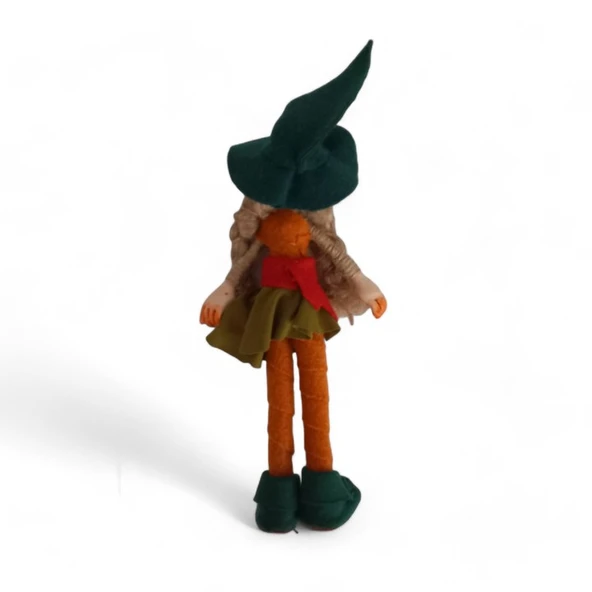 Uzun Şaçlı Kumral Elf Bebek - Resim 3