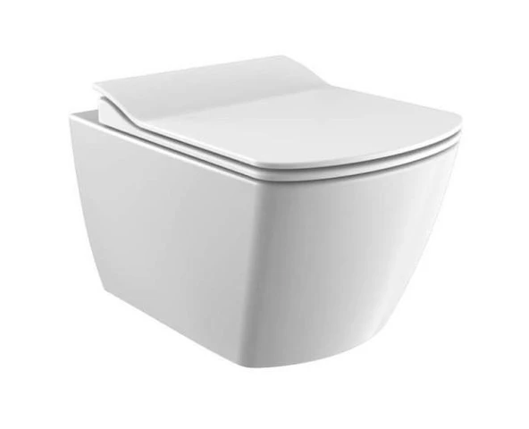 Creavit Elegant Rim-off Asma Klozet + Yavaş Kapanır Kapak ürün görseli 1