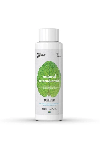 The Humble Co Mouthwash Ağız Bakım Suyu Fresh Mint 500 ml ürün görseli 1