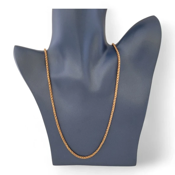 Fox Tail Çelik Zincir 60 cm Bronze Roze - Resim 2