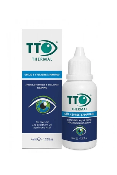 Tto Thermal Göz Çevresi Şampuanı 45 ml ürün görseli 1