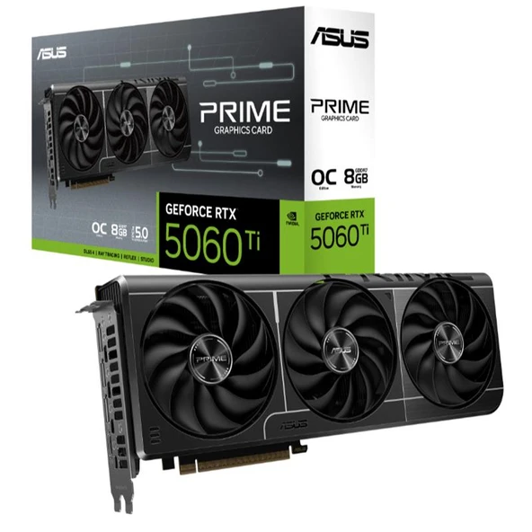 ASUS PRIME-RTX5060TI-O8G 128BIT VGA ürün görseli 1