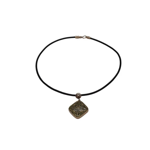 Hedea Huzurlu Armoni Bronz Kolye - Resim 3