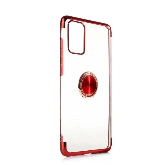 Galaxy S20 Kılıf Kenarları Renkli Yüzüklü Manyetik Silikon ürün görseli 1