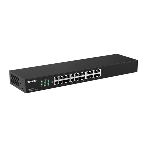 TENDA TEG1024G 24GE Port Metal Switch ürün görseli 1
