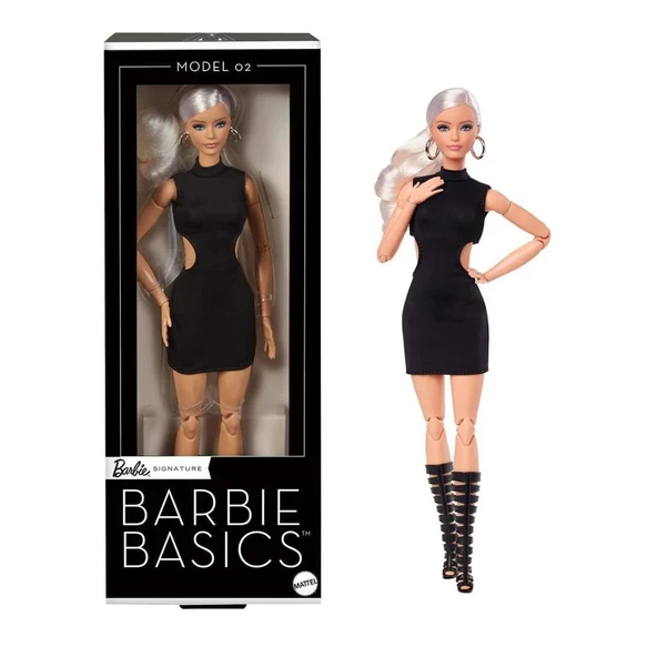 JBH71 Barbie Basics İkonik Koleksiyon Bebekler - Sarışın ürün görseli 1