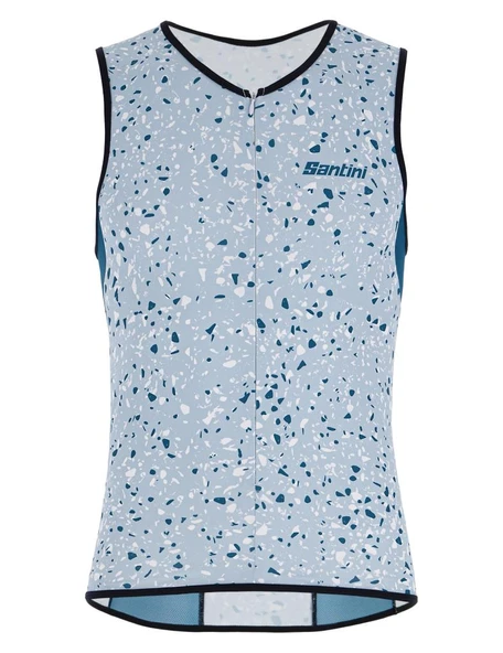 Santini Sleek Tri Top Sleveless Triathlon Atlet 1T6300SLEEKPIET ürün görseli 1