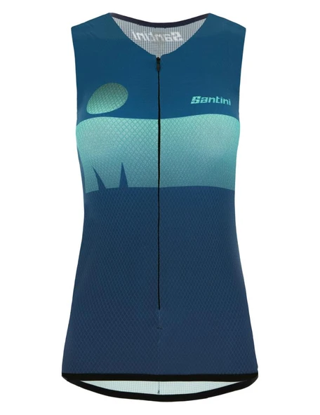 Santini Ironman Audax Design Tritop For Lady Kadın Triathlon Atlet 9I6500AUDAX ürün görseli 1