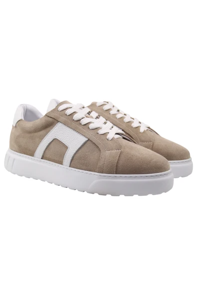 Doğal Bej Erkek Sneaker Ayakkabı - Resim 2
