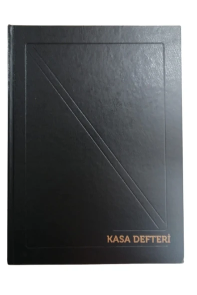 Siyah Kasa Defteri 20x28 160 Yaprak Cilt Bezli 1 Adet ürün görseli 1