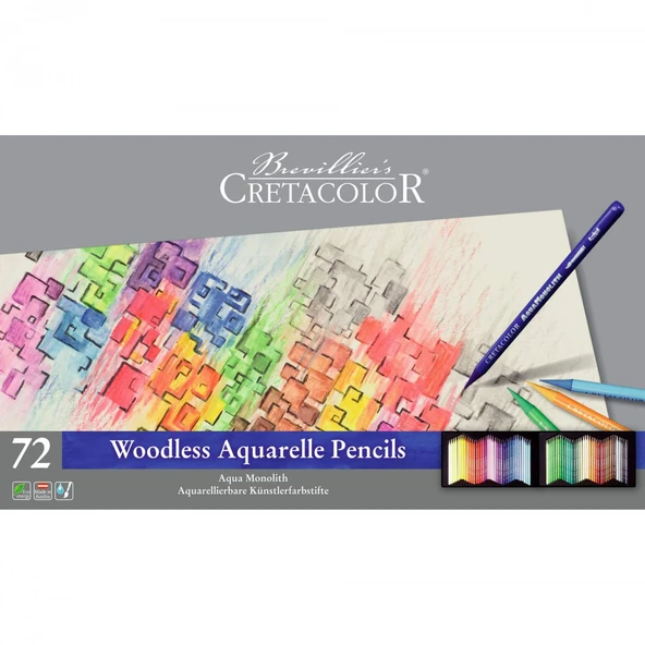Cretacolor Aqua Monolith 72'li Kalem Seti 250 72 ürün görseli 1