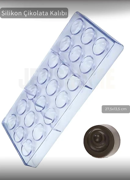 Ece Çikolata Kalıbı Polikarbon 27.5X13.5 cm - Resim 2