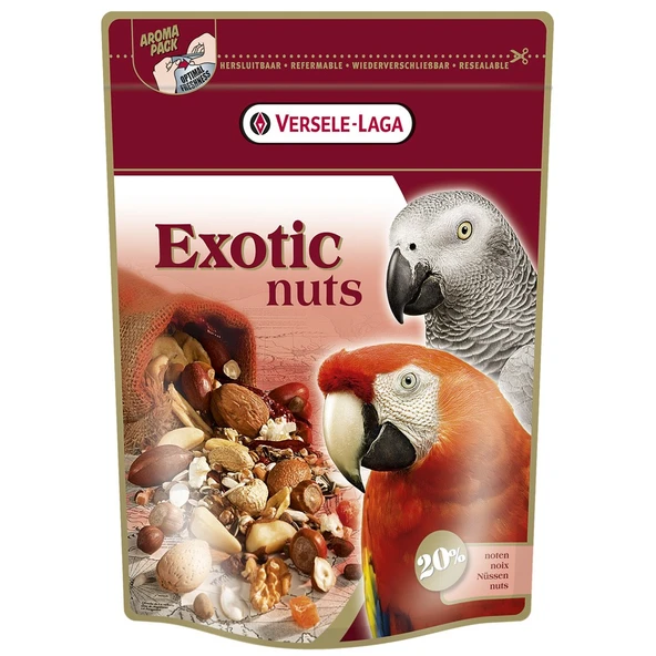 Versele Laga Prestıge Exotıc Nuts Papağan ve Paraket Kuruyemiş Karışımı 750 Gr ürün görseli 1
