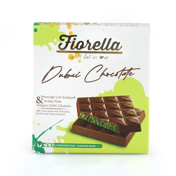 Fiorella Dubai Çikolatası 60 Gr. (1 Paket) - Resim 2