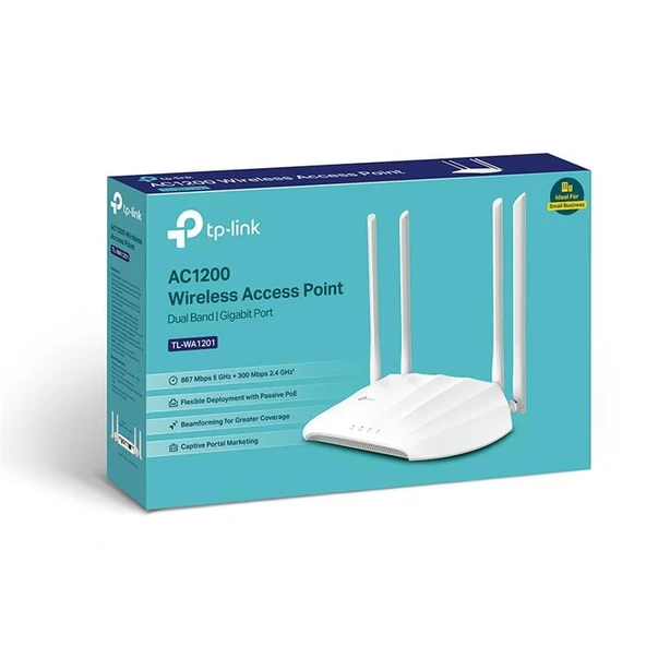 TP-Link TL-WA1201 1200 Mbps Access Point - Resim 3