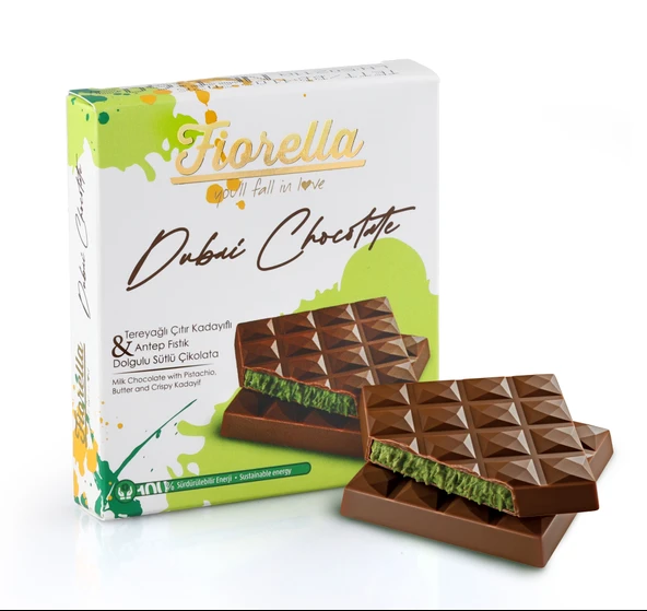 Fiorella Dubai Çikolatası 60 Gr. (1 Paket) ürün görseli 1