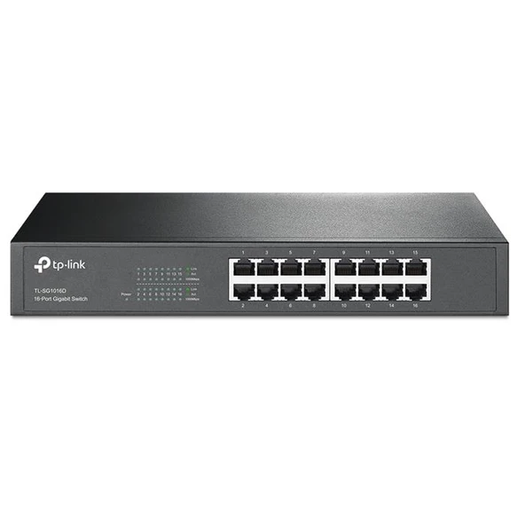 Tp Festa TL-SG1016 16lı Gigabit Rack switch ürün görseli 1