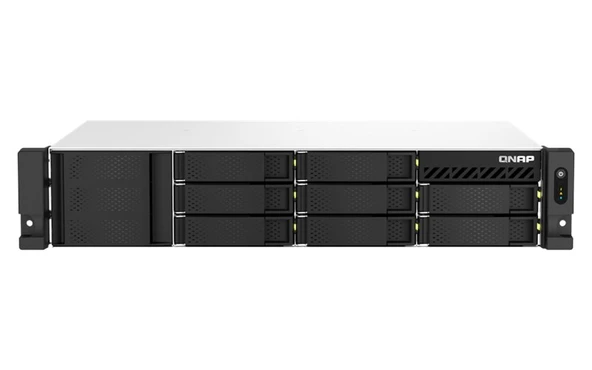 QNAP TS-873AeU-4GB 8x3.5''/2.5'' Rack NAS 2U ürün görseli 1
