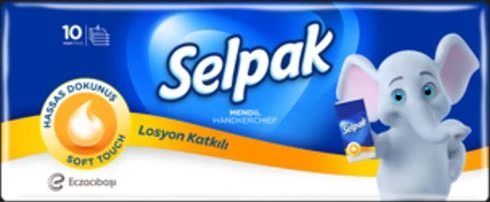 Selpak  Mendil  Losyonlu 10' Lu ürün görseli 1