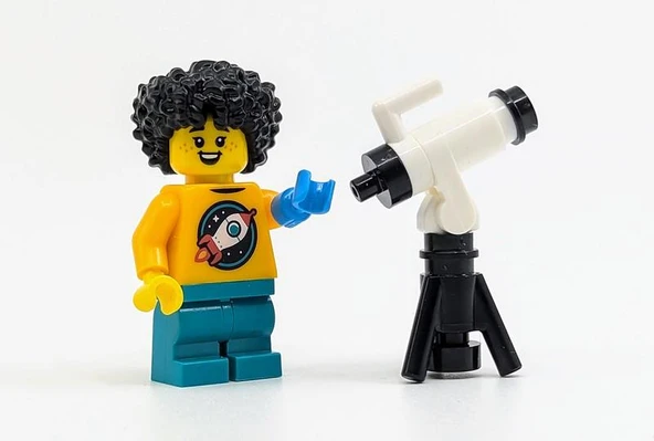 LEGO Minifigures 71048 Series 27 : 4.Astronomer Kid ürün görseli 1